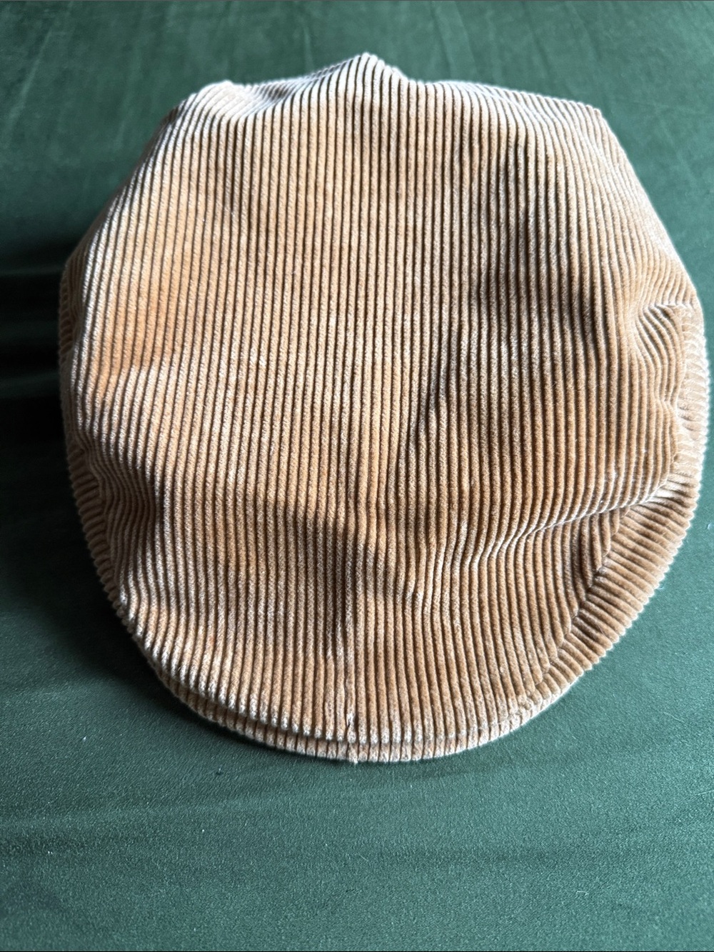 Eddie Bauer Corduroy Flat Cap - Vintage Newsboy Gatsby